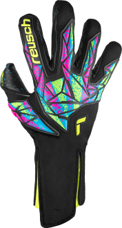 Reusch Attrakt Fusion Strapless 5470979 7052 schwarz gelb front